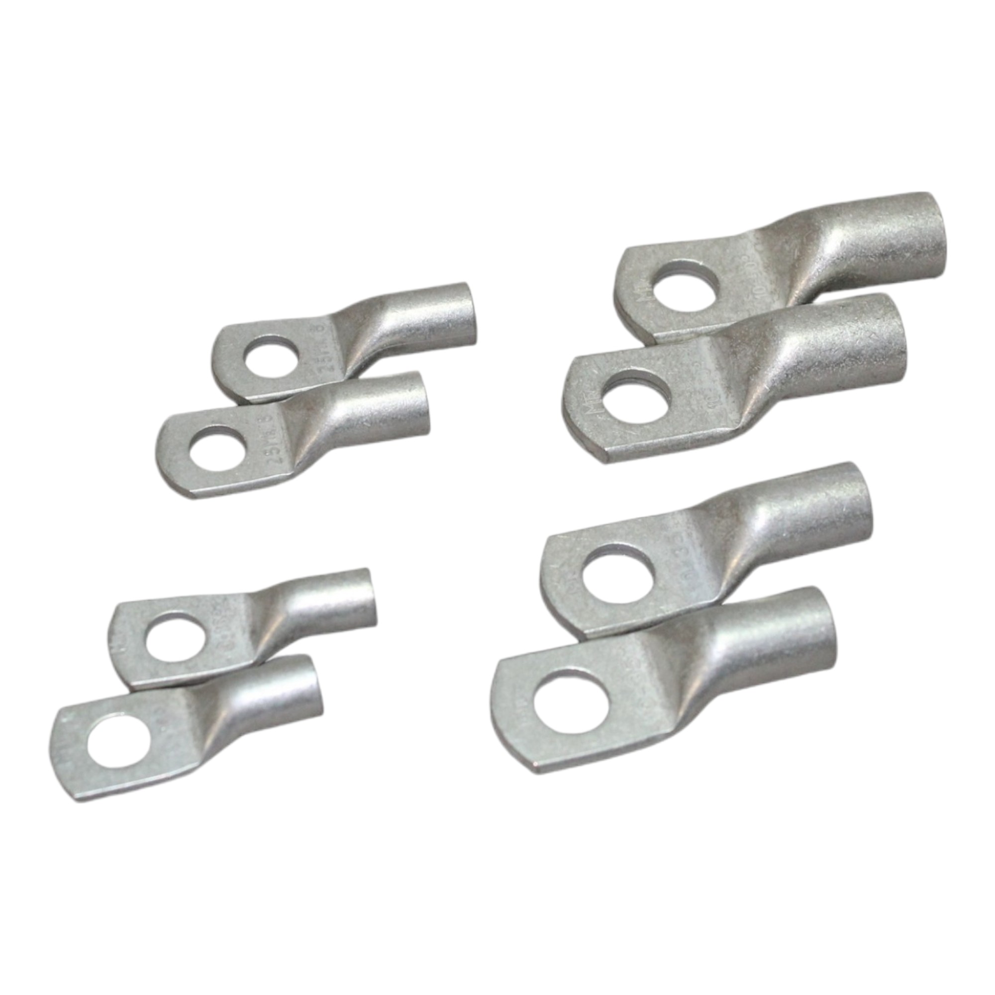 Press-Kabelschuhe 16-70 qmm, Bohrung 8 oder 10 mm