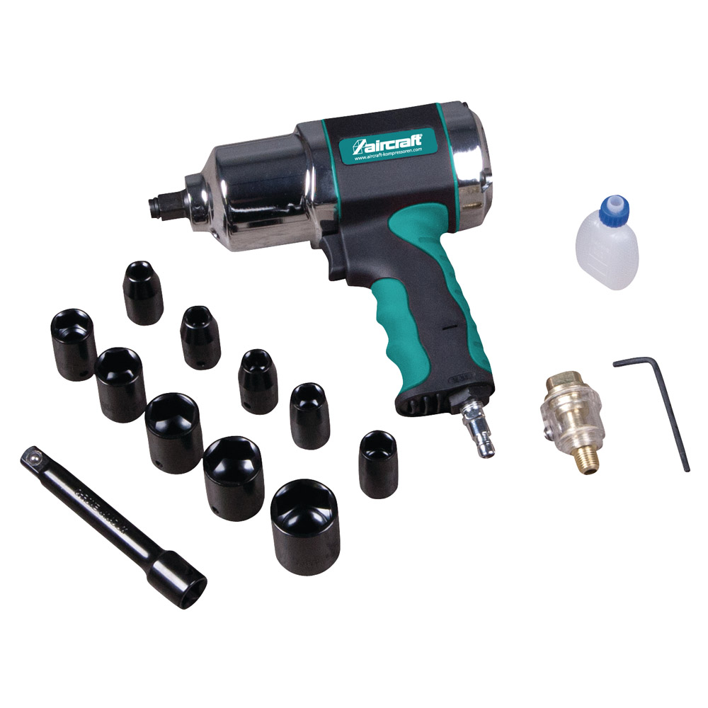 Aircraft Schlagschrauber-Set 1/2″ ISS 1/2″ Komposit – Bild 2