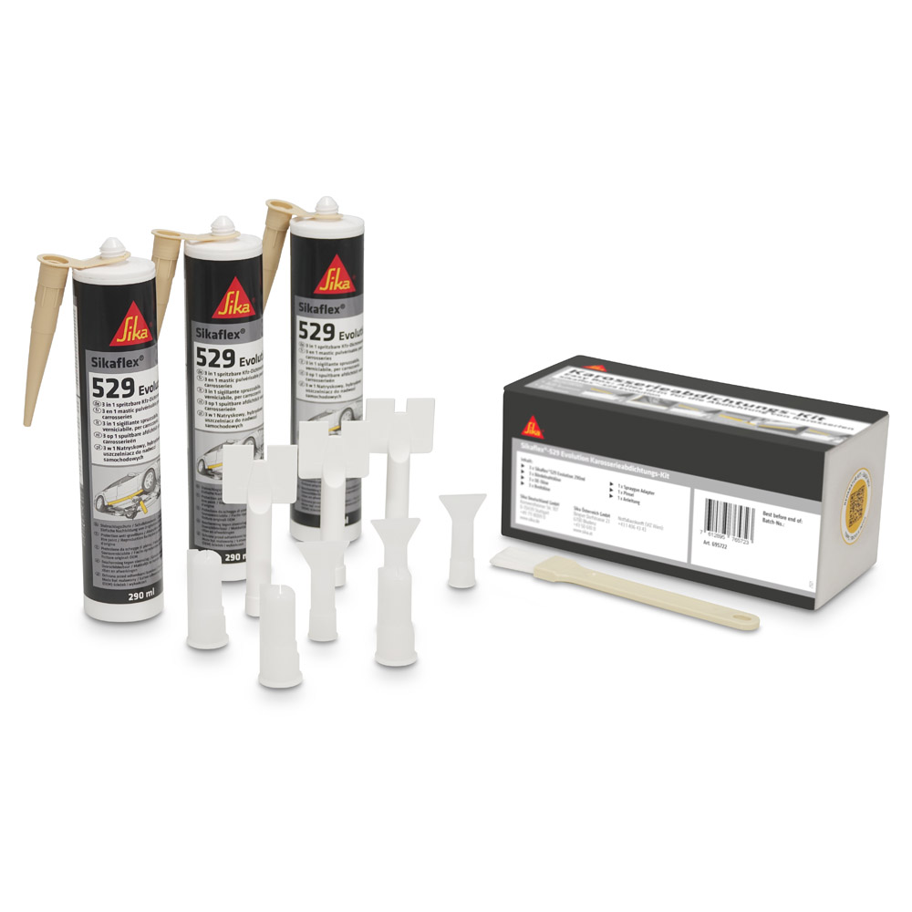Sika Automotive Sikaflex 529 Evolution Easy Box C225 SET 3 x 290 ml