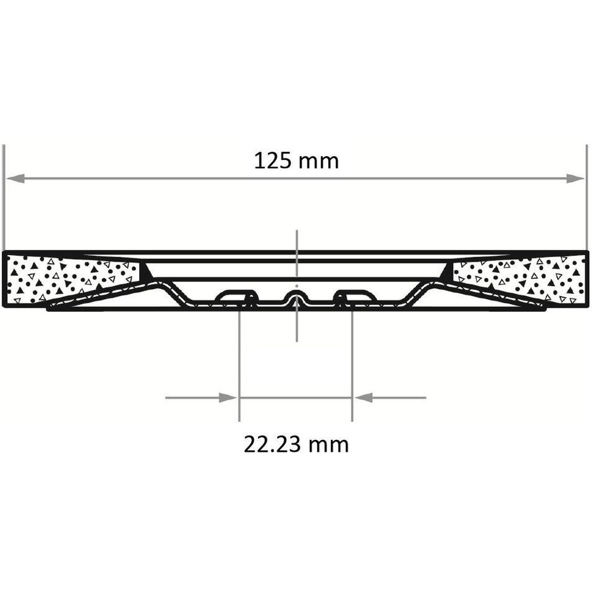 Lukas Fächerscheibe SLTT Ceramic 4x 125 K 40 – Bild 8