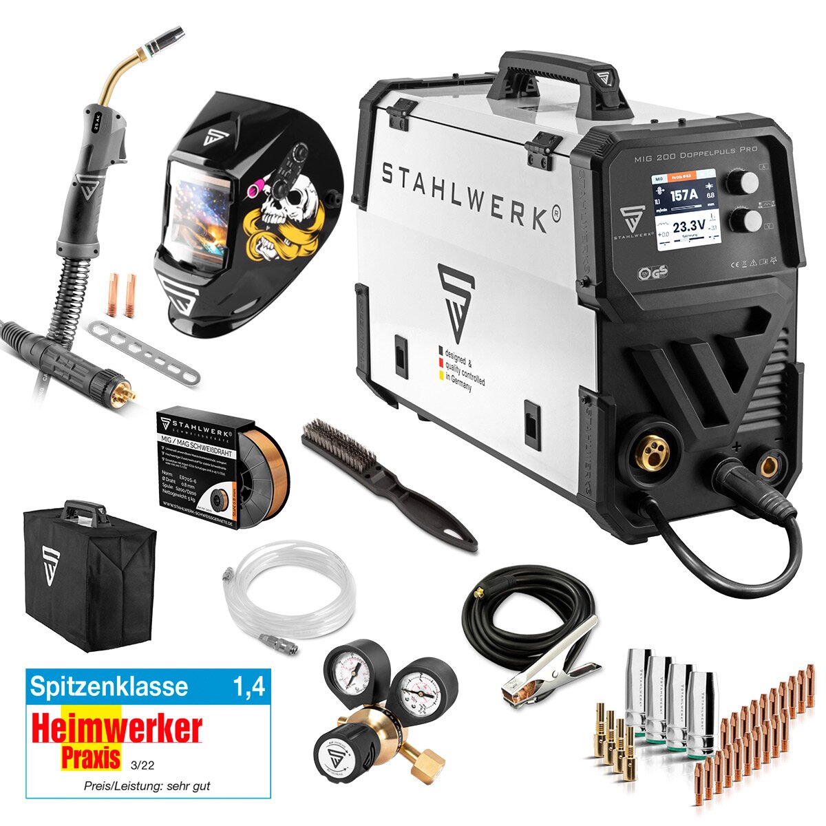 STAHLWERK MIG MAG 200 Doppelpuls Pro