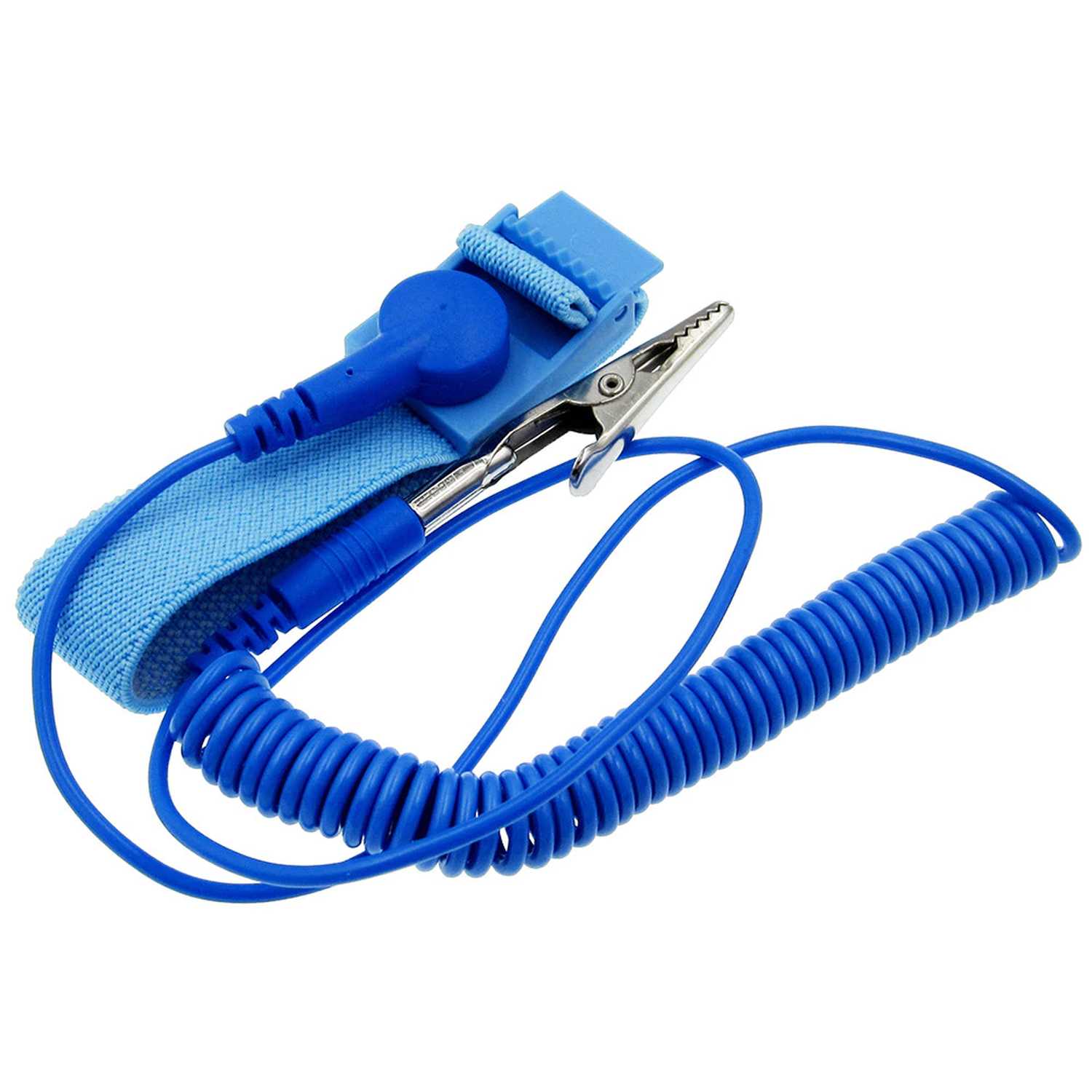 Antistatisches Armband (Erdungskabel, ESD, Antistatikband, Handschlaufe) – Bild 3