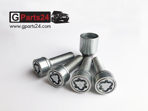 G-Klasse Radsicherung Felgenschloss Silber für 16-22-Zoll Felgen