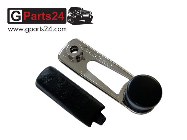 G-Klasse Kurbel Fensterheber manuell Abdeckung Blende Set w460 w461 – Bild 4