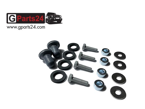 G-Klasse Montagekit w463 Kühlergrill Frontmaske Grill 1989 – 2018 – Bild 2