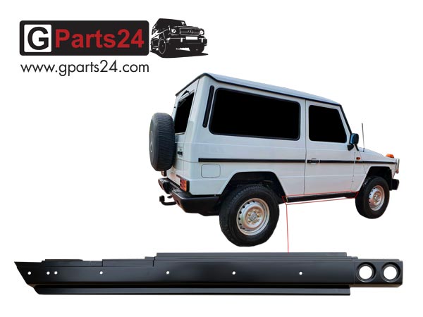G-Modell Schweller rechts 3-Türer 2400mm kurzer Radstand w460 w461 w463 Wolf Puch ÖBH