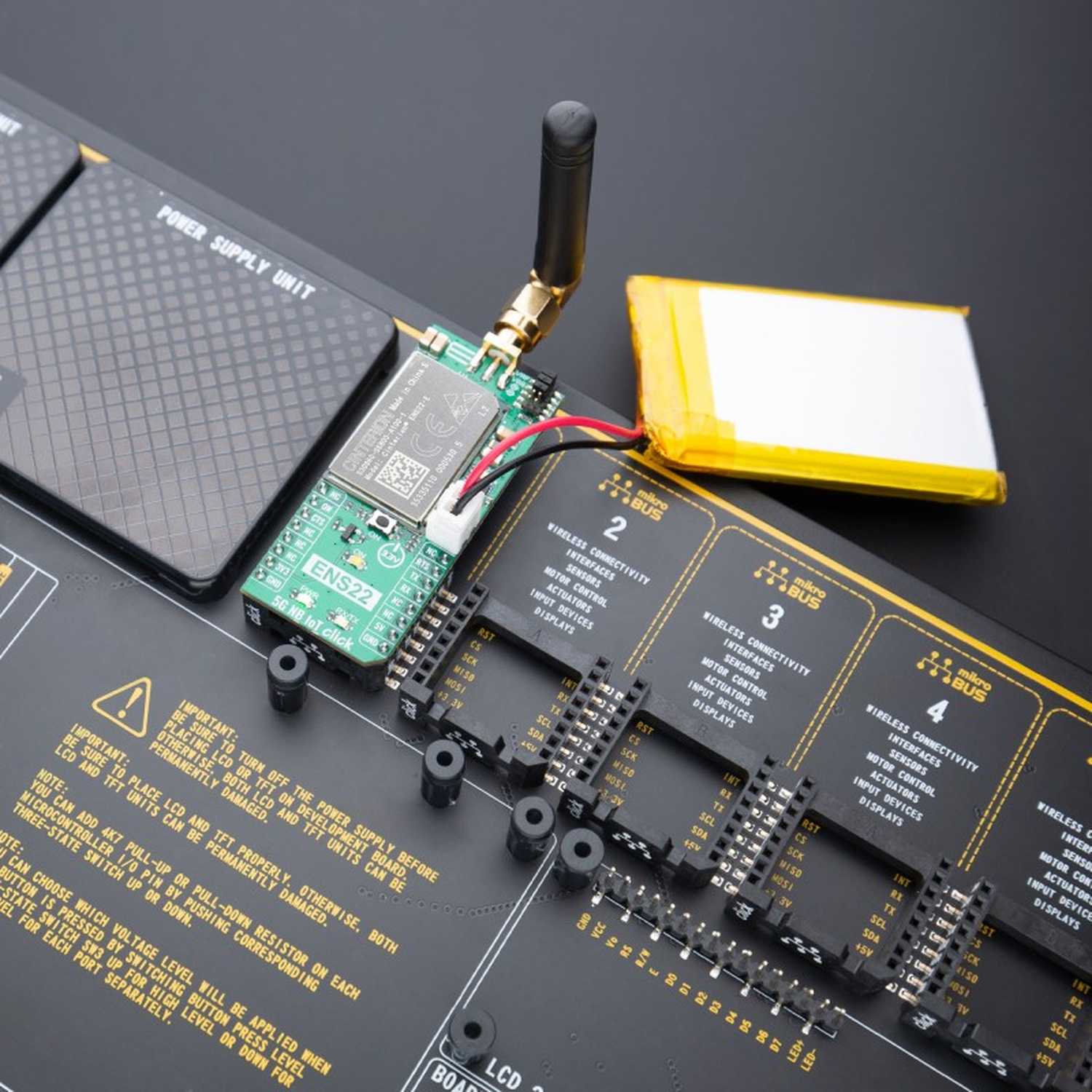 Mikroe 5G NB-IOT CLICK Modul mit Thales ENS22 – Bild 3