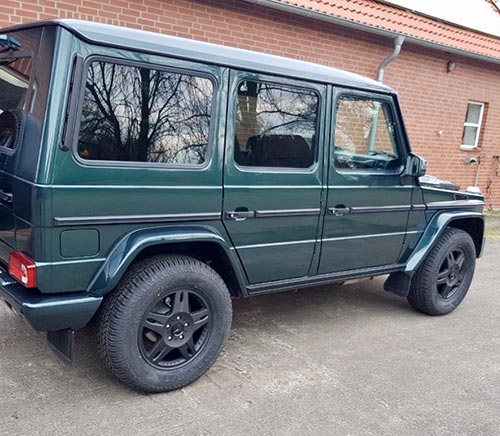 G-Klasse w463 18-Zoll Felgen Ashtaroth A4634011202 ET43 schwarz – Bild 7