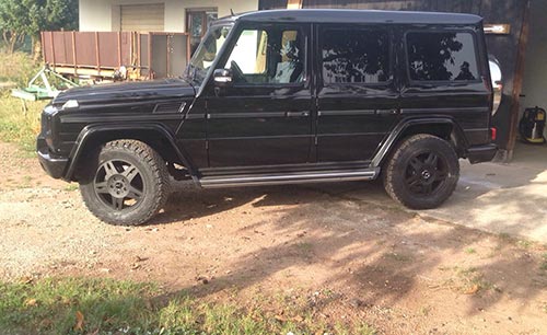 G-Klasse w463 18-Zoll Felgen Ashtaroth A4634011202 ET43 schwarz – Bild 6