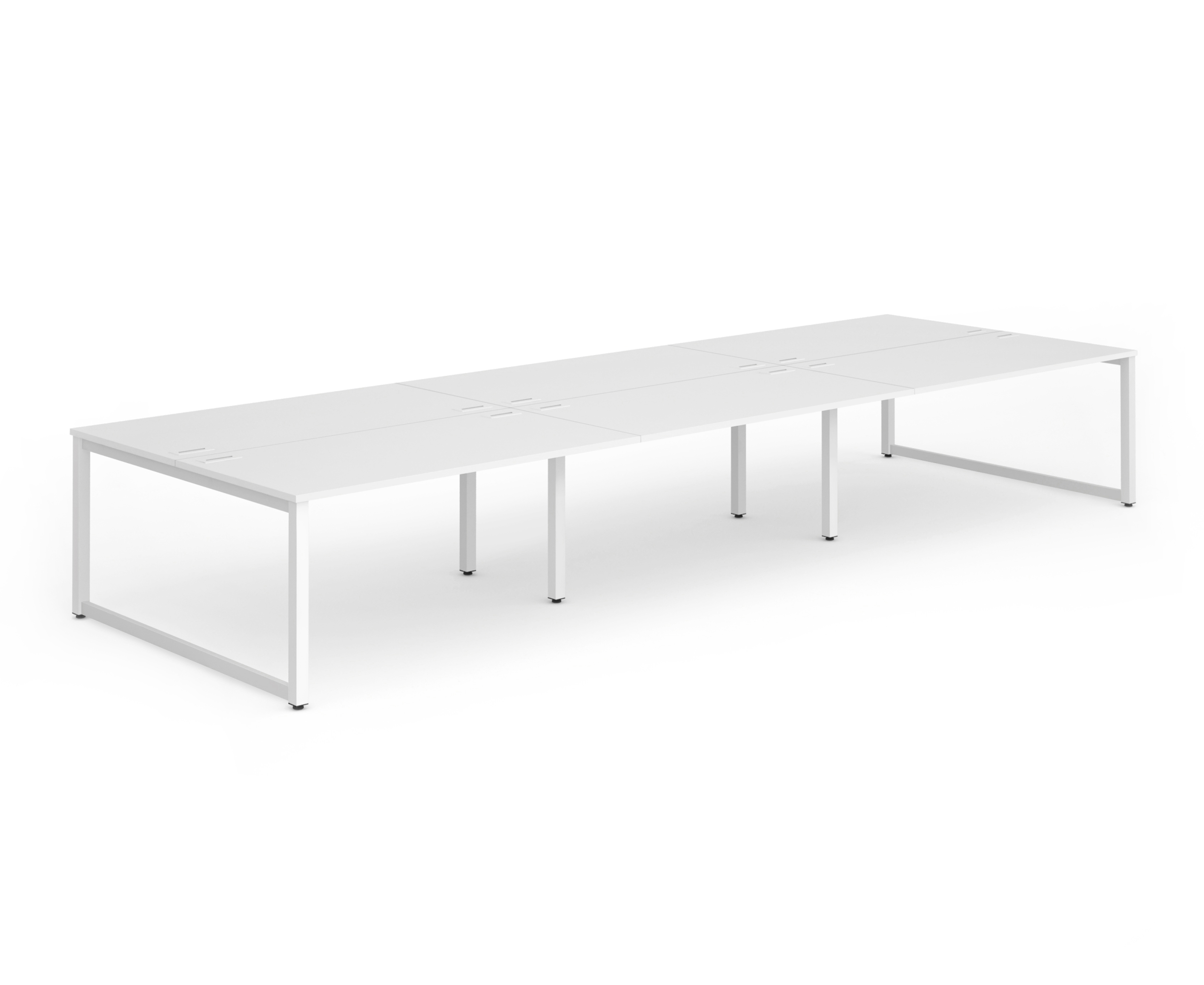 Team-Schreibtisch-System NEXT PLUS 730 x 8000 x 1600 mm – Bild 3