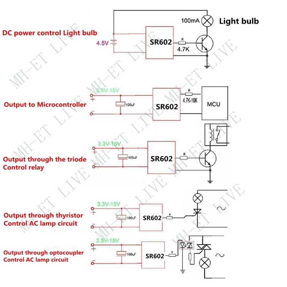 MH-SR602 PIR Bewegungsmelder, Bewegunssensor – Bild 6