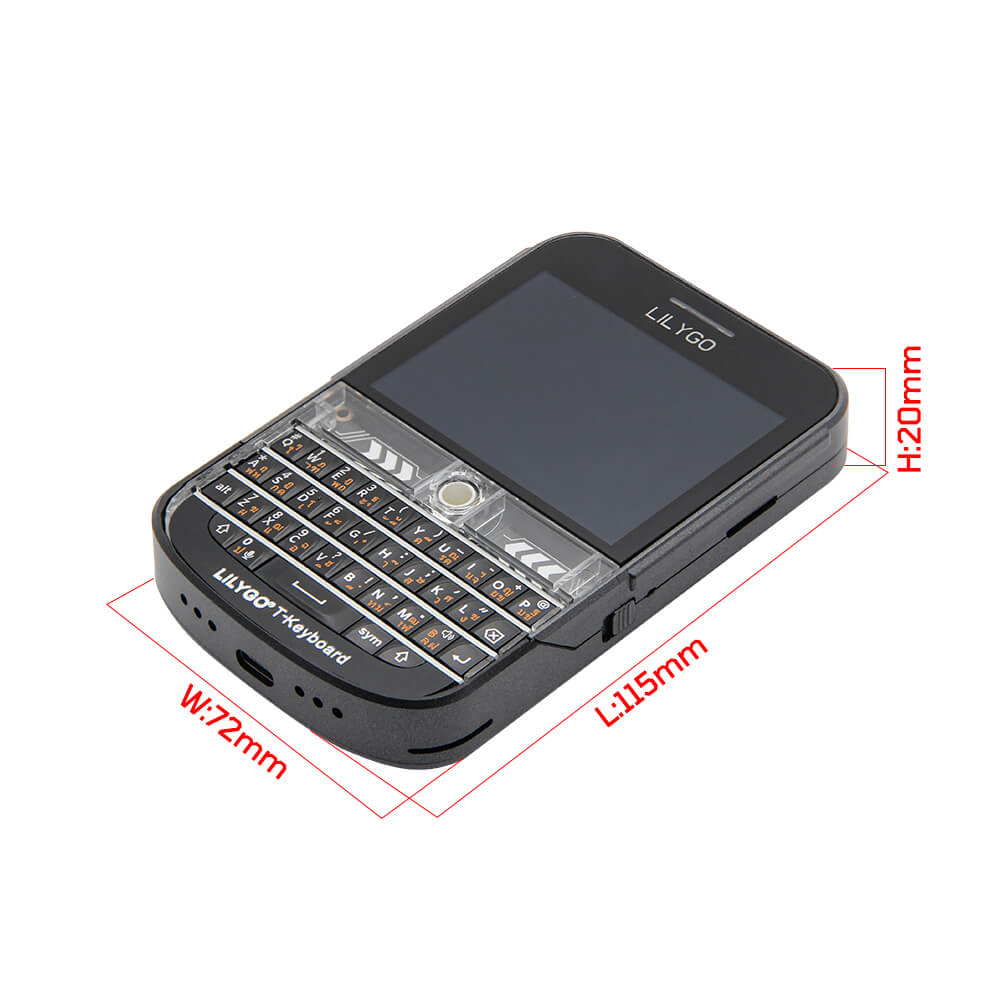 LilyGo TTGO T-Deck Plus Meshtastic – Bild 5