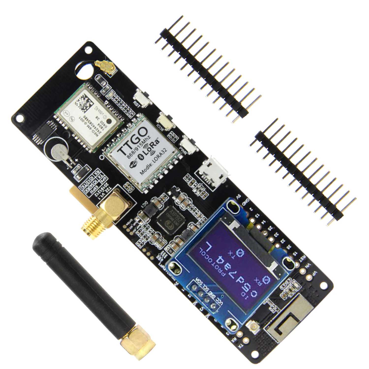LILYGO TTGO T-Beam V1.1 ESP32 LoRa 868Mhz GPS 18650 Board (ohne Display) – Bild 4